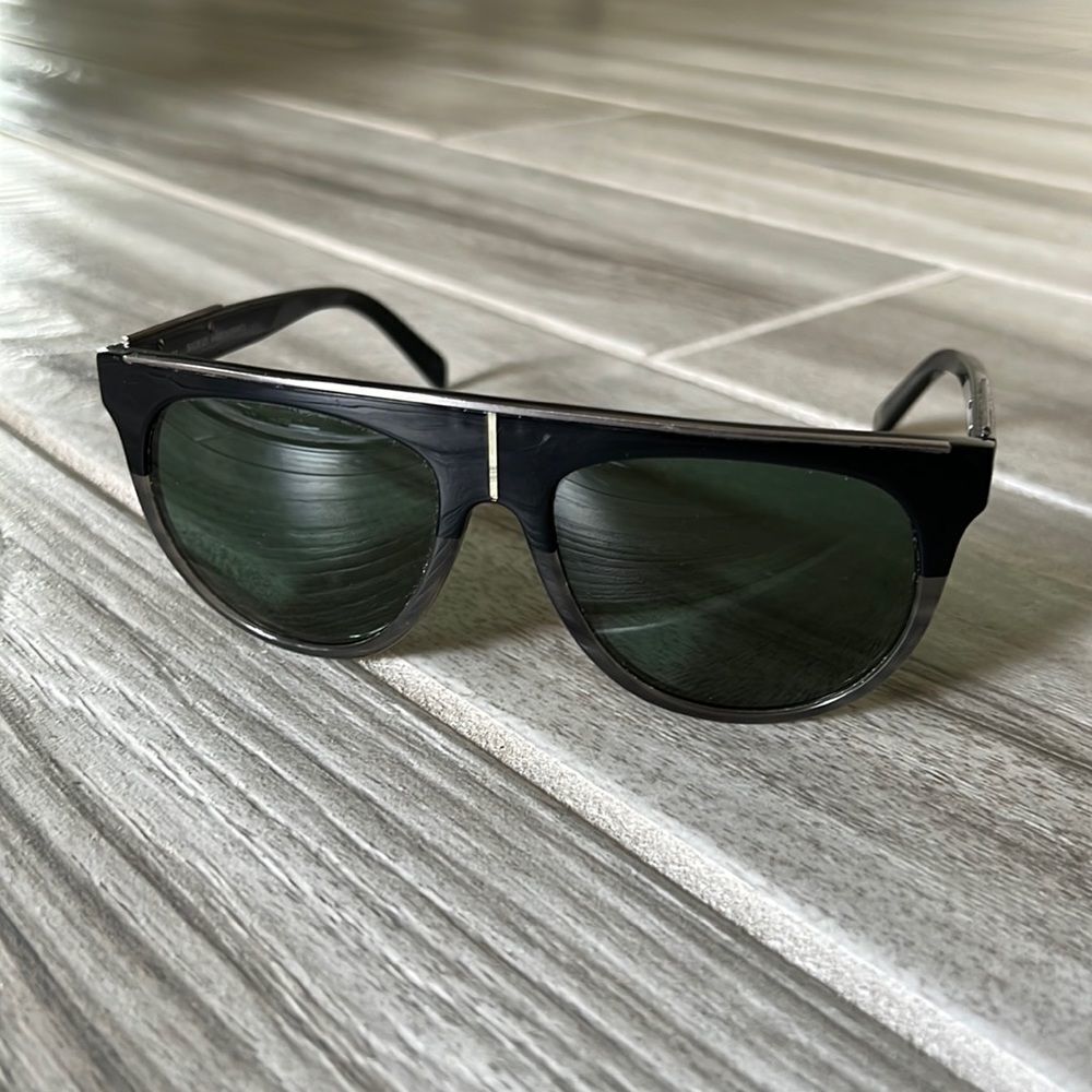 Balmain Paris Black/Grey/Silver Sunglasses Glasses - Picture 3 of 7